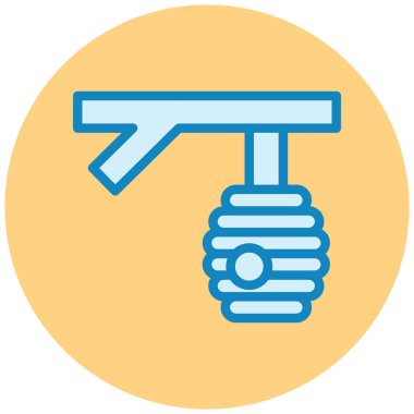 Sondaj. Web simgesi basit illüstrasyon