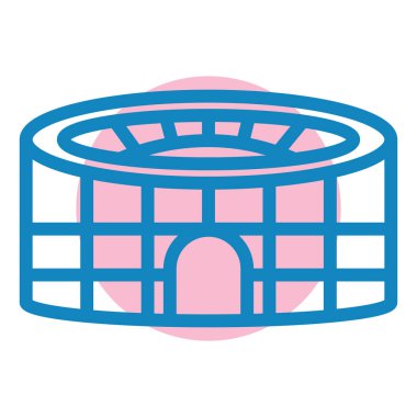 Futbol. Web simgesi basit illüstrasyon