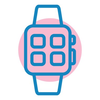 Akıllı çocuk. Web simgesi basit illüstrasyon