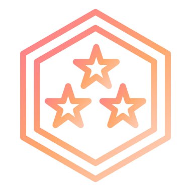 Rütbe. Web simgesi basit illüstrasyon 