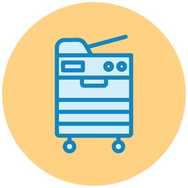 Yemek. Web simgesi basit illüstrasyon