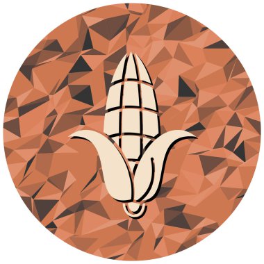 Muz. Web simgesi basit illüstrasyon