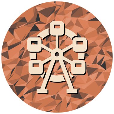 Basit vektör illüstrasyonu, web simgesi 