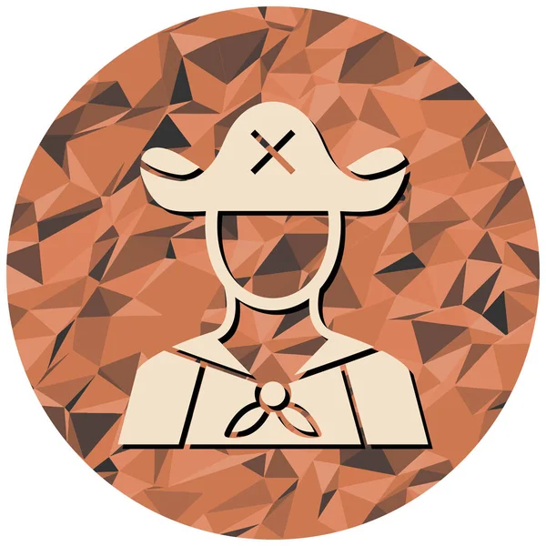 Erkek ikonu. vektör illüstrasyonu