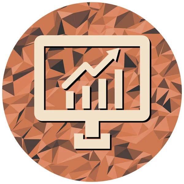 Bilgisayar modern simgesinin vektör illüstrasyonu