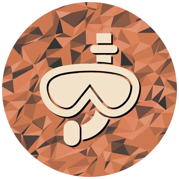 Maskenin vektör illüstrasyonu