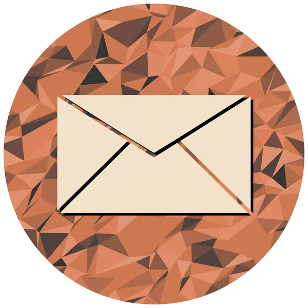 E- posta simgesi vektör illüstrasyonu