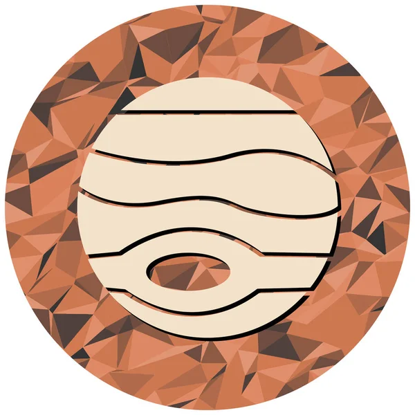 Yabancı gezegen. Web simgesi