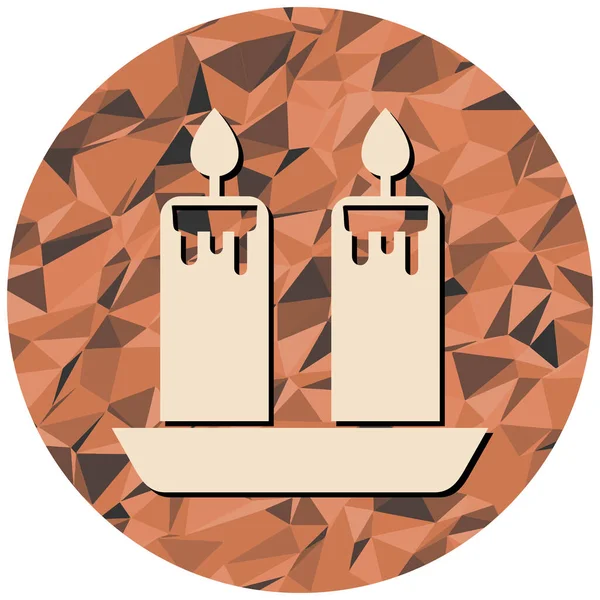 Mum. Web simgesi basit illüstrasyon