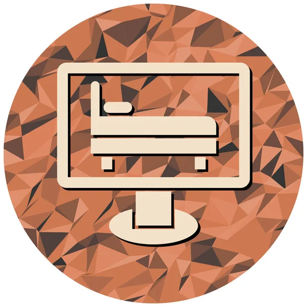 Bilgisayar, teknoloji, internet, web simgesi. vektör illüstrasyonu