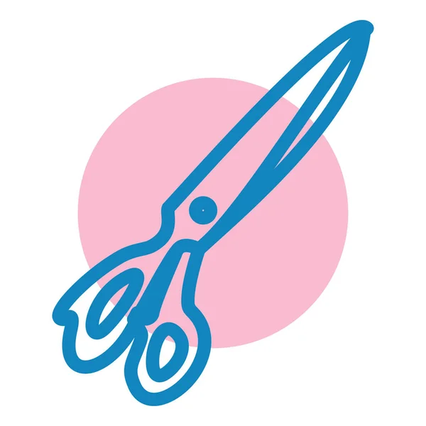 Scissors Icon Vector Illustration — Stock Vector