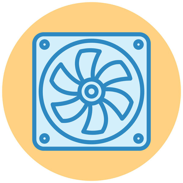 fan. web icon simple illustration