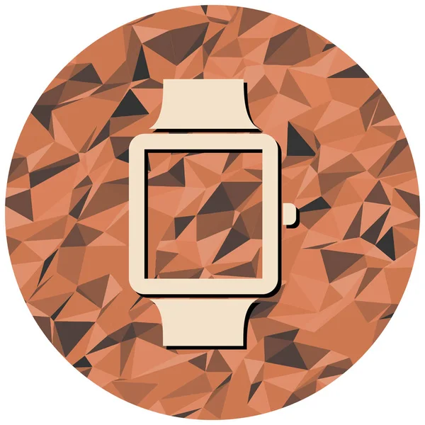 Smartwatch Ikonou Chytrého Telefonu Vektorová Ilustrace — Stockový vektor