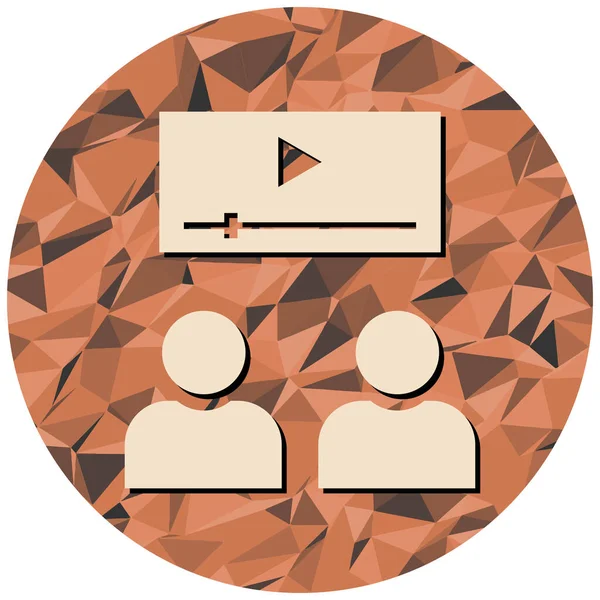 seo modern simgesinin vektör illüstrasyonu