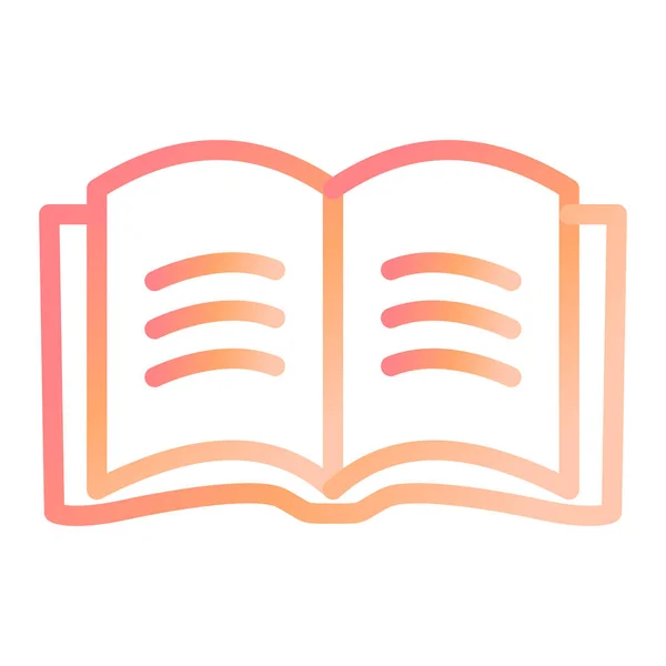 Book Web Icon Simple Illustration — Stock Vector