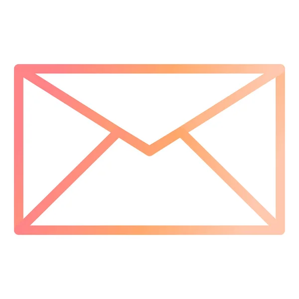 电子邮件现代图标矢量插图 — 图库矢量图片