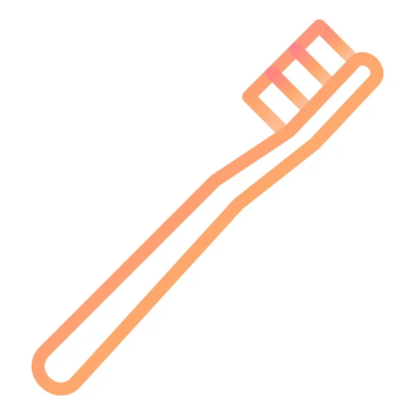 Tooth Brush Web Icon Simple Illustration — Stock Vector