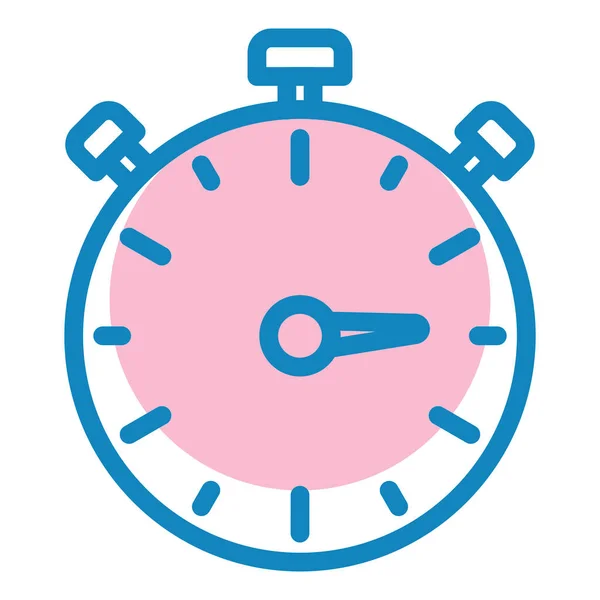 Stopwatch Pictogram Vector Illustratie — Stockvector