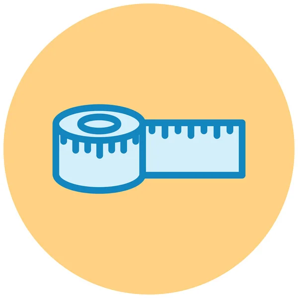 Tape Measure Vector Icon — Stock Vector