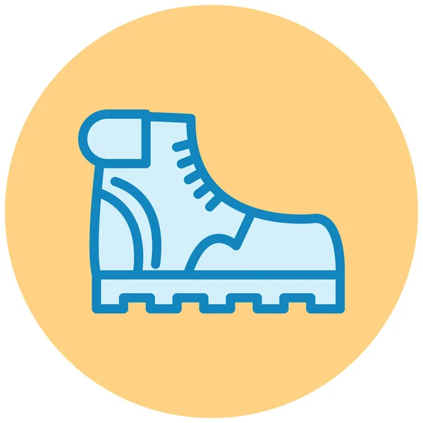 Stiefel Web Symbol Einfache Illustration — Stockvektor