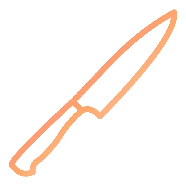 Knife Modern Icon Vector Illustration — Stockvektor