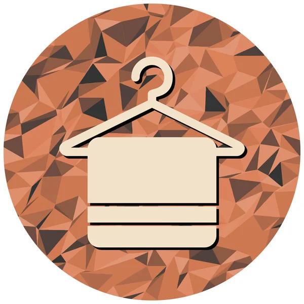 askı simgesi vektör illüstrasyonu