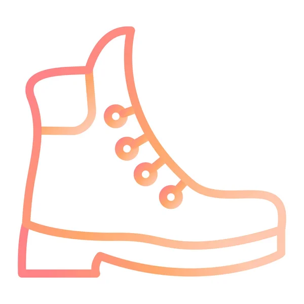 Boots Modern Icon Vector Illustration — Stockový vektor