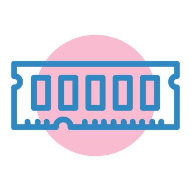 Bilet. Web simgesi basit illüstrasyon