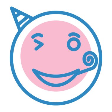 yüz ifadesi ifade vektör illüstrasyonu