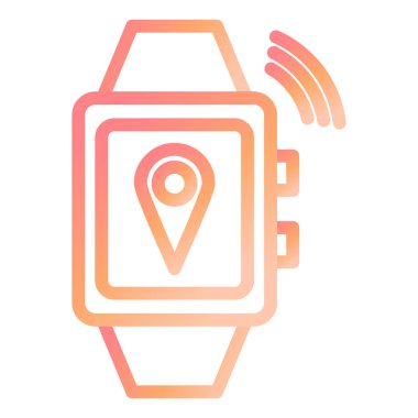 İzleyici İzleme Modern simge vektör çizimi 