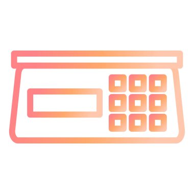 Laboratuvar Ölçeklendirmesi modern simge vektör illüstrasyonu 