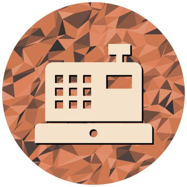 para kasası simgesi, vektör illüstrasyonu basit tasarım