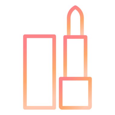 Ruj izi. Web simgesi basit illüstrasyon