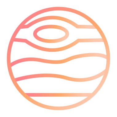 Venüs modern simge vektör çizimi 