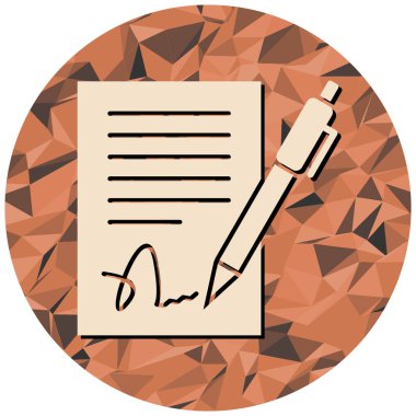 vector illustration of a flat design of a pencil