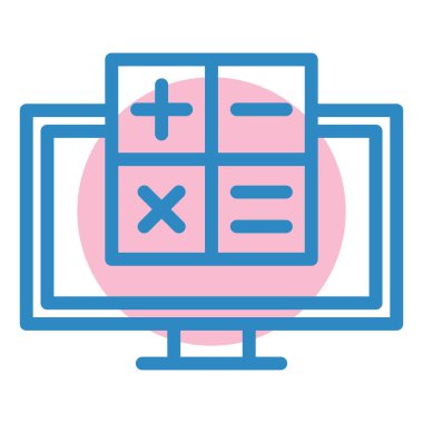 Online mağaza. Web simgesi