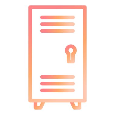 Modern simge vektör illüstrasyonunu kilitler 