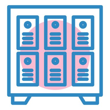 dosya vektör simgesi modern illüstrasyon