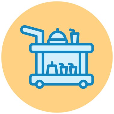 Havaalanı. Web simgesi basit tasarım