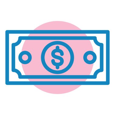 Bir dolar nakit. Basit tasarım