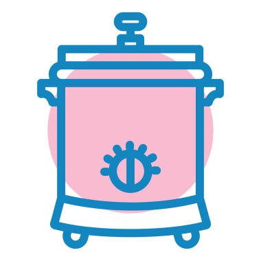 Esrar. Web simgesi basit illüstrasyon