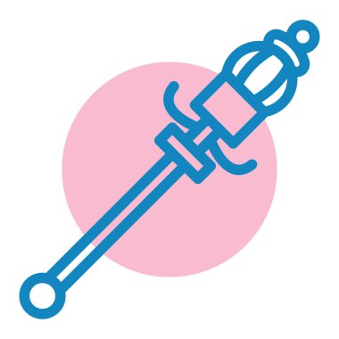 Vektör illüstrasyonu, simge ögesi arkaplanı