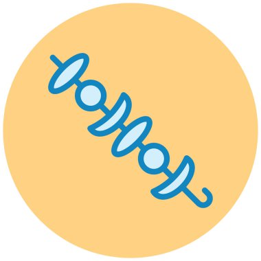 Şişler. Web simgesi basit illüstrasyon