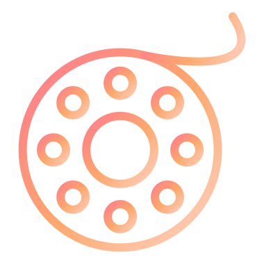 pizza. Web simgesi basit illüstrasyon