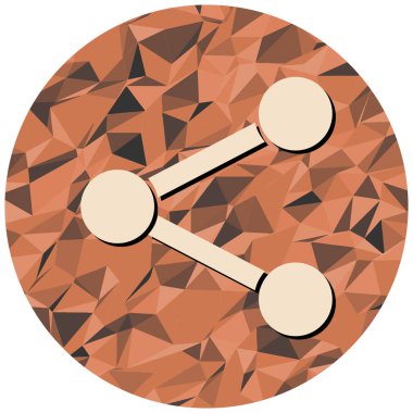 Paylaş. Web simgesi basit tasarım