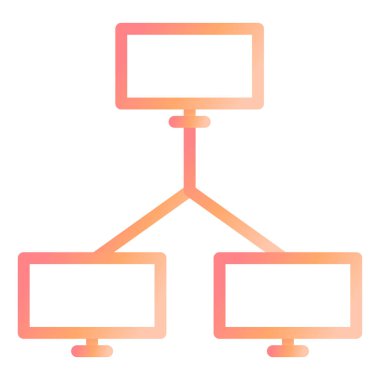 ağ paylaşımı. Basit resimleme