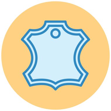 Kalkan. Web simgesi basit illüstrasyon