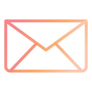 Zarf. Web simgesi basit illüstrasyon 