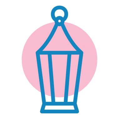 Fener. Web simgesi basit illüstrasyon