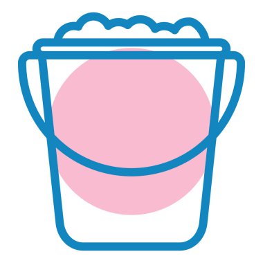 Kova. Web simgesi basit tasarım